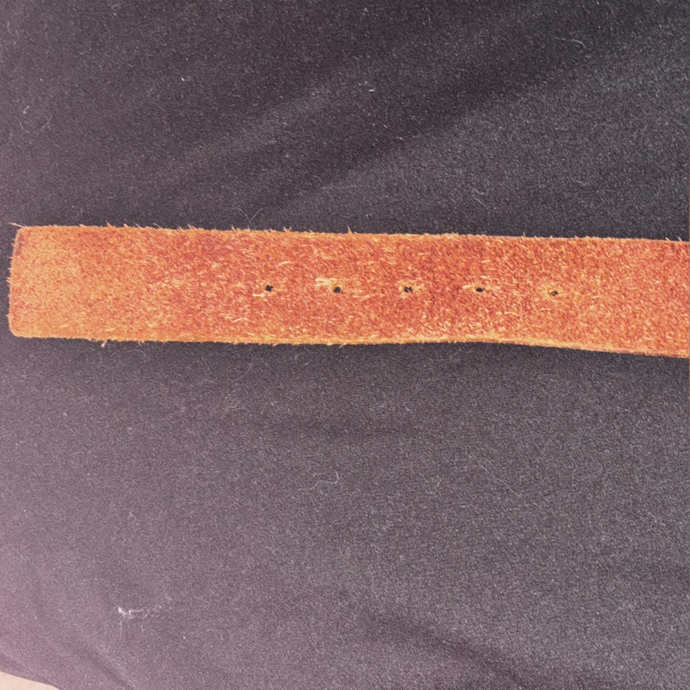 MICHAEL Michael Kors Bubble Logo Brown Pre -Loved Leather Belt - Picture 13 of 15